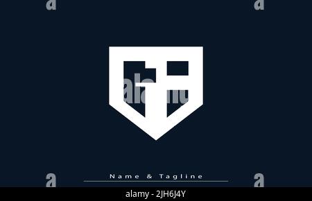 Alphabet letters Initials Monogram logo GB , BG Stock Vector