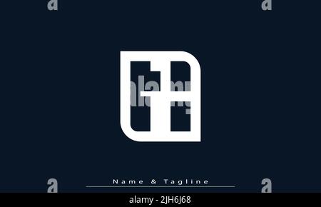 Alphabet letters Initials Monogram logo GB , BG Stock Vector