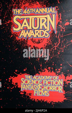 46th Annual Saturn Awards at the Marriott Convention Center on October 26, 2021 in Burbank, CA Featuring: Atmosphere Where: Burbank, California, United States When: 27 Oct 2021 Credit: Nicky Nelson/WENN Stock Photo