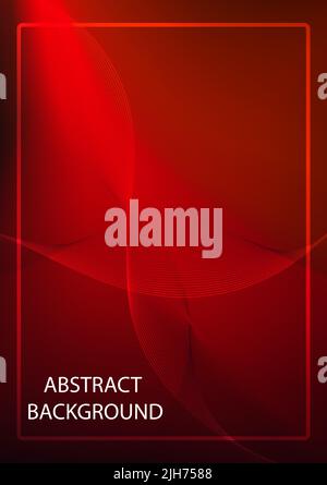 abstract background pattern line parallel red color vector illustration Stock Vector