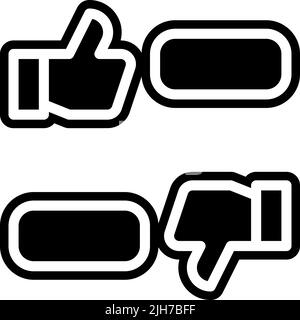 Advertising feedback icon Stock Vector