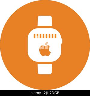 Apple, device, health, watch icon - Simple editable vector EPS file ...