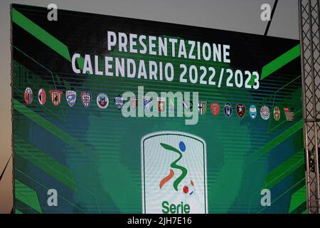 Reggio Calabria, Italia. 15th de julio de 2022. Primer día del campeonato  2022-2023 Serie BKT Durante la presentación de los 2022 calendarios de la  Serie BKT, partido de fútbol italiano Serie B
