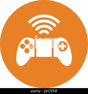 Console, controller, gaming icon - Use for commercial purposes, print media, web or any type of design projects. Vector EPS file. Stock Vector