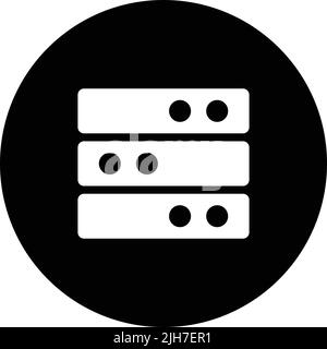 Center, data, hosting, server icon - Perfect use for designing and developing websites, printed files and presentations, Promotional Materials and man Stock Vector