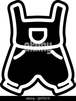 Childhood baby cloth icon Stock Vector