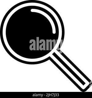 Design thinking search icon Stock Vector