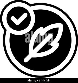 Health hypoallergenic icon Stock Vector