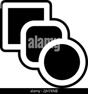 Multimedia editor blend icon Stock Vector