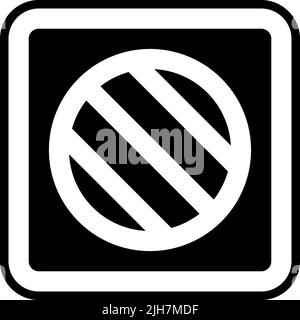 Multimedia editor mask icon Stock Vector