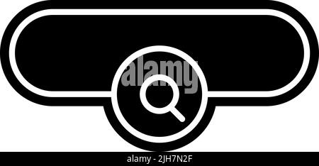 Search icons search bar icon Stock Vector