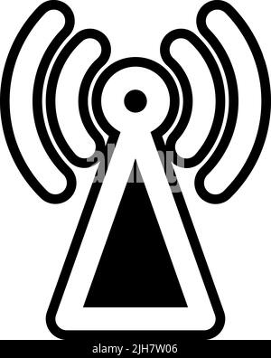 User interface hotspot icon Stock Vector