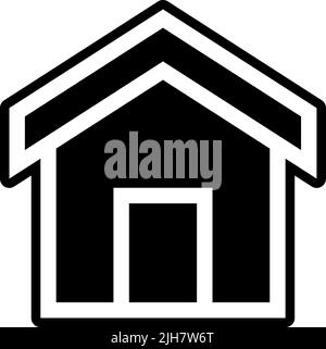 User interface home page icon Stock Vector