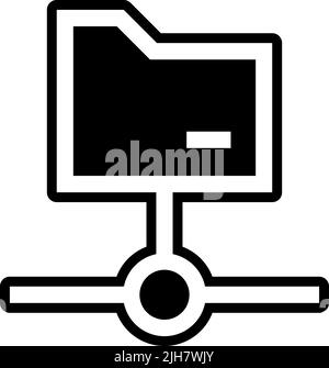 User interface ftp icon Stock Vector