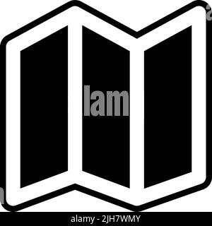 User interface map icon Stock Vector