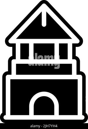Children toys blocks icon Stock Vector