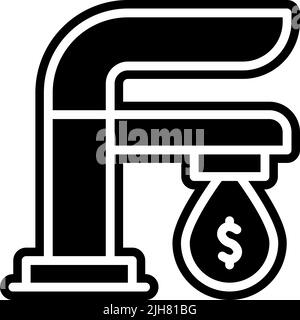 Finance liquidity icon Stock Vector