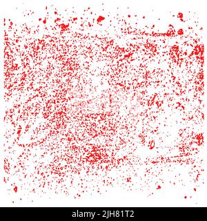 red rust vector isolated on white background Stock Vector
