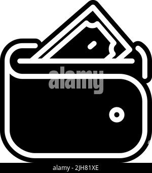 Finance e wallet icon Stock Vector