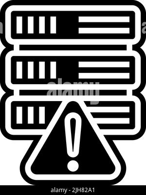 Computer diagnostics server icon Stock Vector