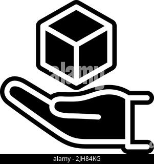 Iiot d icon Stock Vector