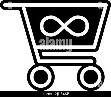Iiot cart icon Stock Vector