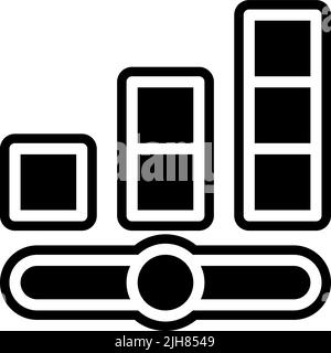 Iiot customization icon Stock Vector