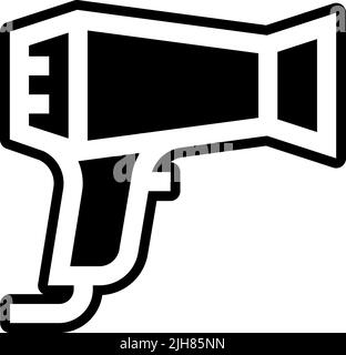 Home stuff hairdryer icon Stock Vector