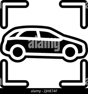 Iiot car icon Stock Vector