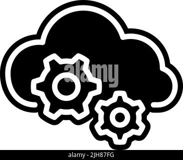 Iiot settings icon Stock Vector