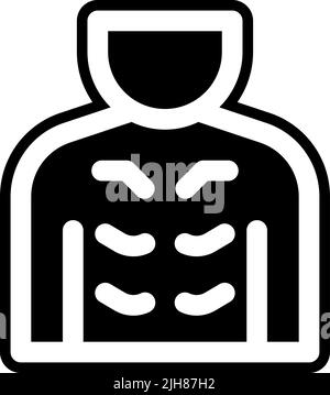 Miscellany health malnutrition icon Stock Vector