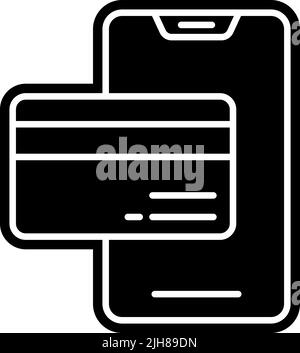 Smart city cashless payment icon Stock Vector