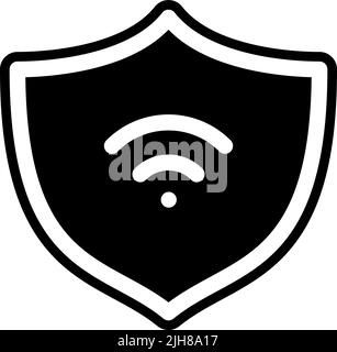 Smarthome wifi connection icon Stock Vector