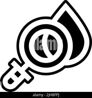 Water raindrop icon Stock Vector