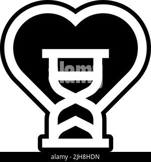 Time management set two insurance icon Stock Vector