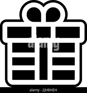 Wealth and luxury gift icon Stock Vector