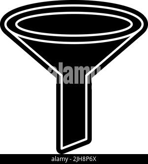 Basic element funnel . Stock Vector
