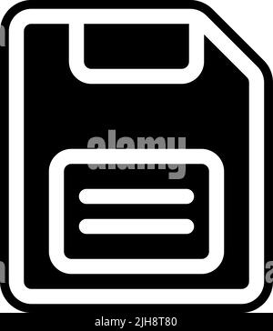 Data storage save . Stock Vector