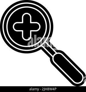 Basic element zoom in . Stock Vector