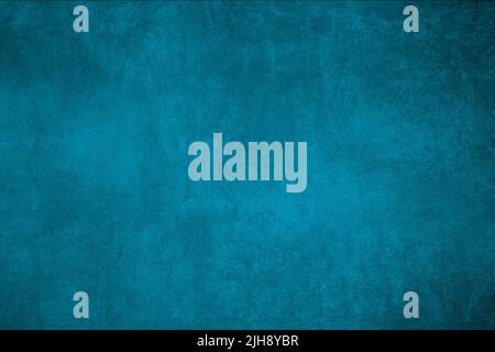 Blue painted wall background grunge texture Stock Photo
