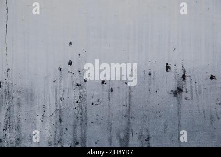 Old weathered white wall texture, grunge background Stock Photo
