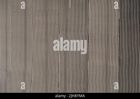 Raw concrete wall texture with formwork impression, grunge background Stock Photo