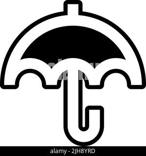 Finances umbrella . Stock Vector