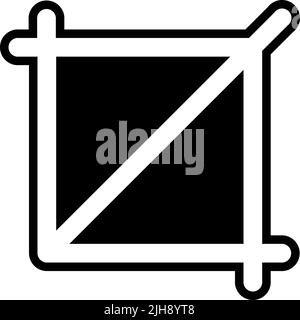 Graphic design crop . Stock Vector