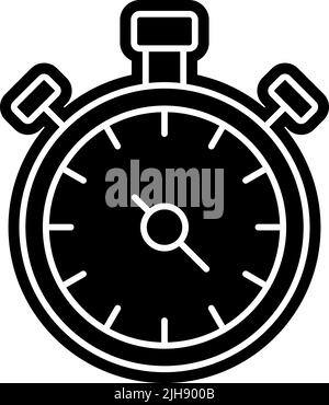Essential stopwatch . Stock Vector