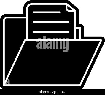 Essential file . Stock Vector