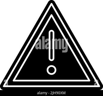 Essential warning . Stock Vector