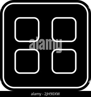 Essential apps . Stock Vector