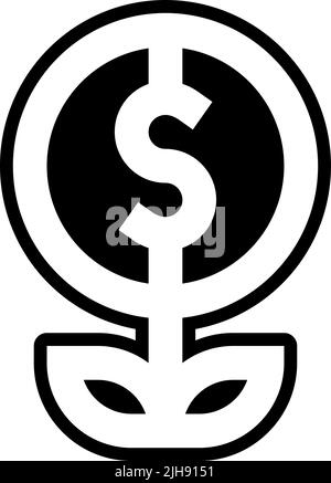 Finances growth . Stock Vector