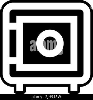 Finances safebox . Stock Vector